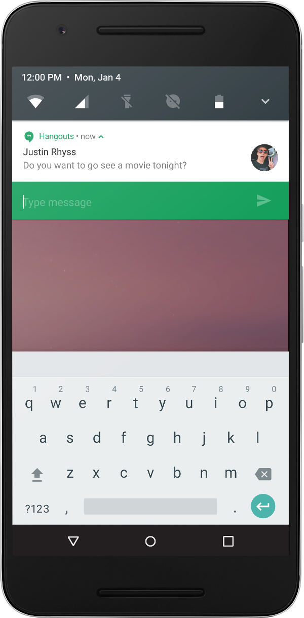 Direct Reply Android N