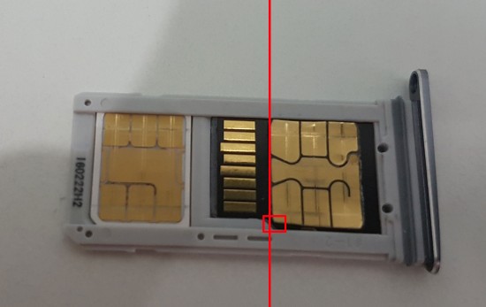 Galaxy S7 edge micro SIM hybird