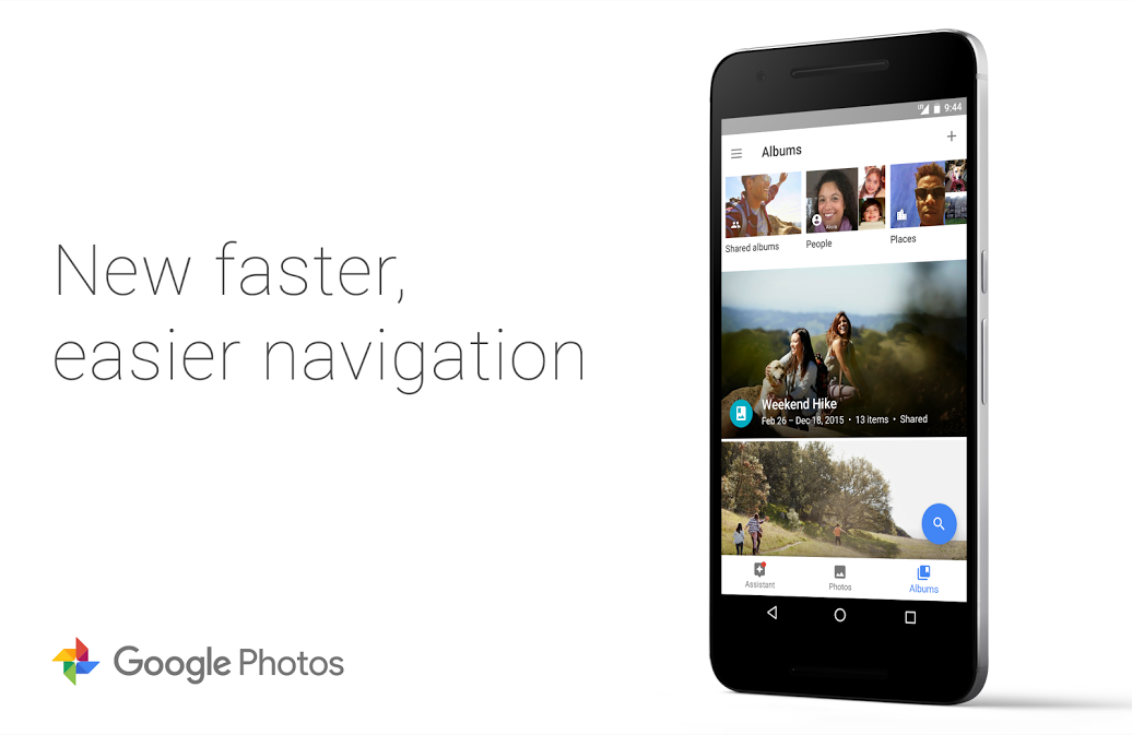 Google Photos UI update