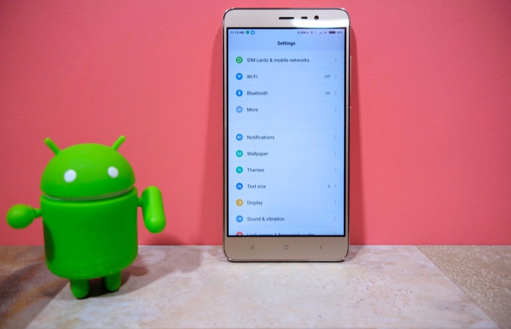 Redmi Note 3 software
