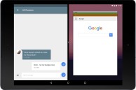 Split screen Android N tablet