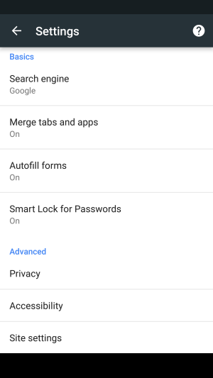 Dev Chrome Android