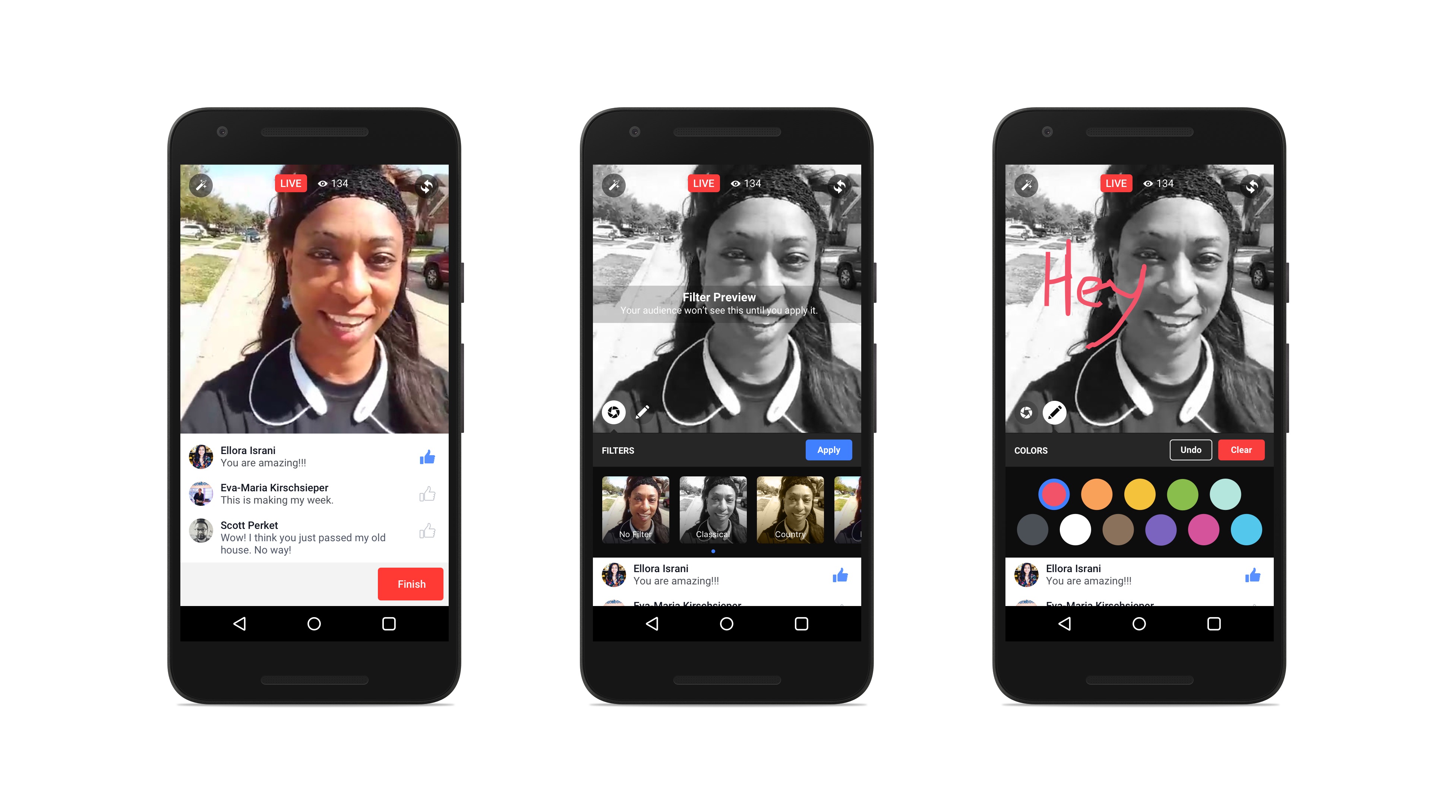 Facebook live android