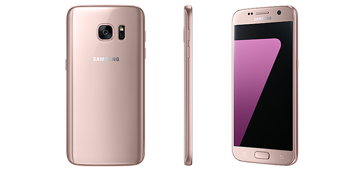 Samsung Galaxy S7 Pink Gold edition