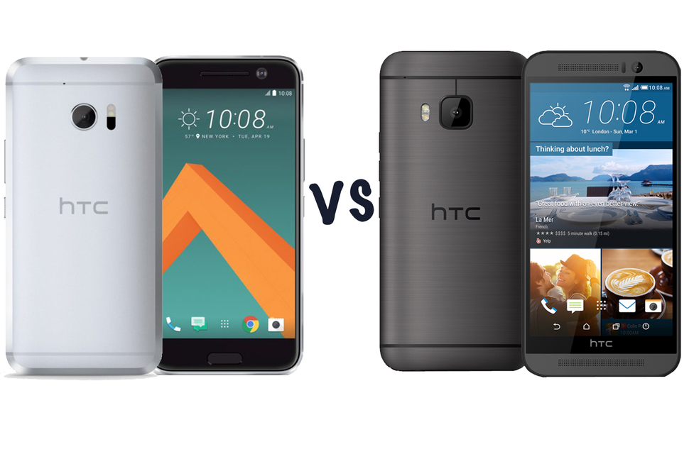 schokkend geld brand What Is the Difference between HTC 10 and HTC One M9