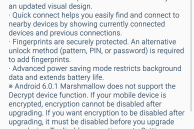 Galaxy Note 4 Marshmallow update