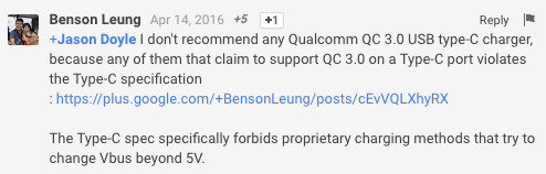 QC 3.0 Benson Leung