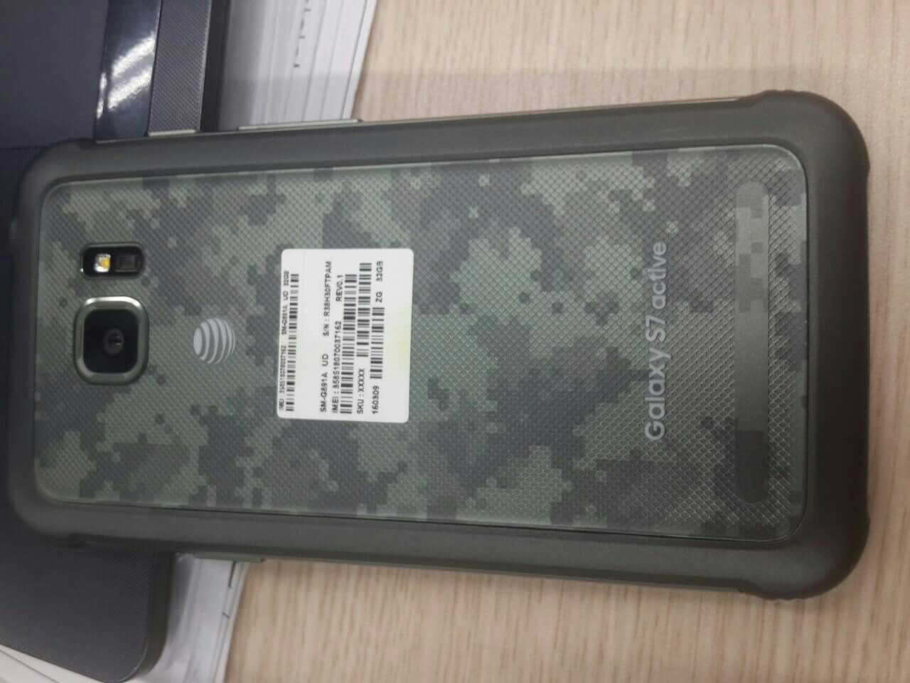 Galaxy S7 Active Leak