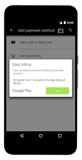 Google Carrier Billing India