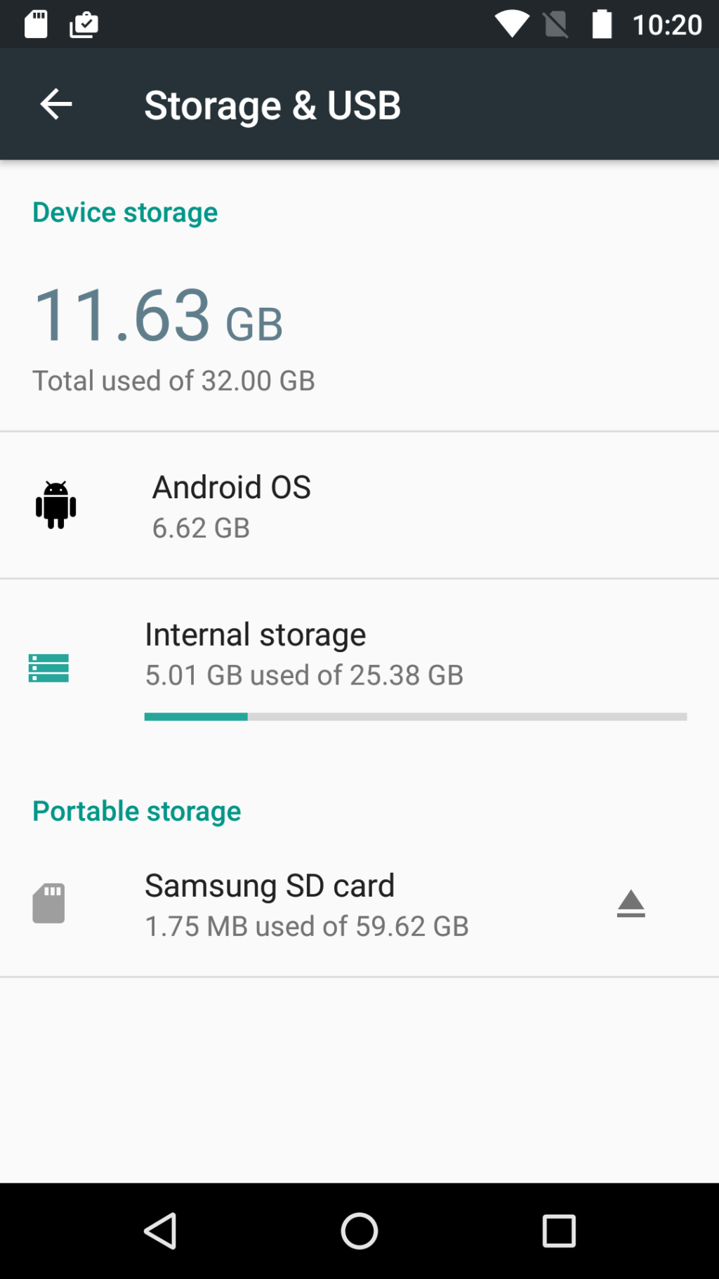 Moto G4 SD card