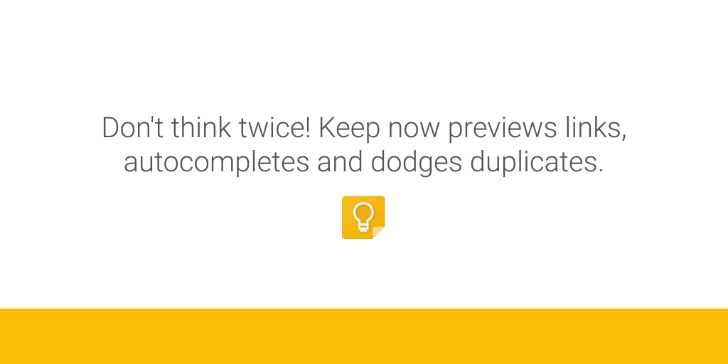 Google Keep duplicates
