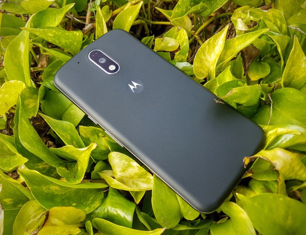 Moto G4 Plus rear
