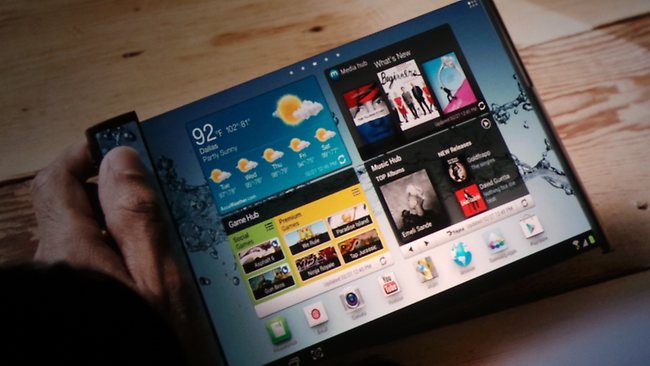 Samsung Bendable Display