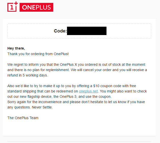 OnePlus Quietly Discontinues the OnePlus X 1 OnePlus X discointued