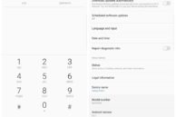 Samsung Galaxy Note 7 dialer general settings