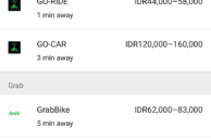 Maps aggregate taxi