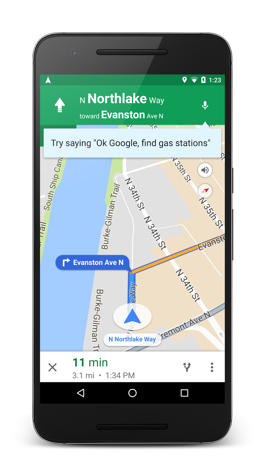 Google Maps Voice Detection