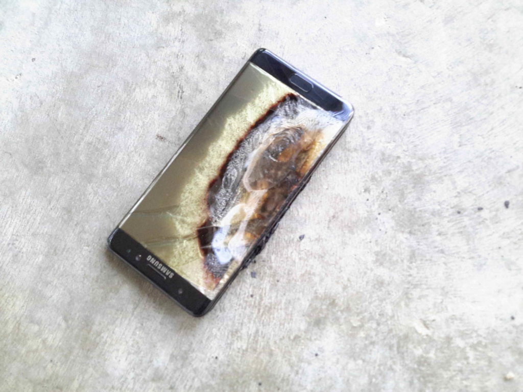 Note 7 Explodes in Australia