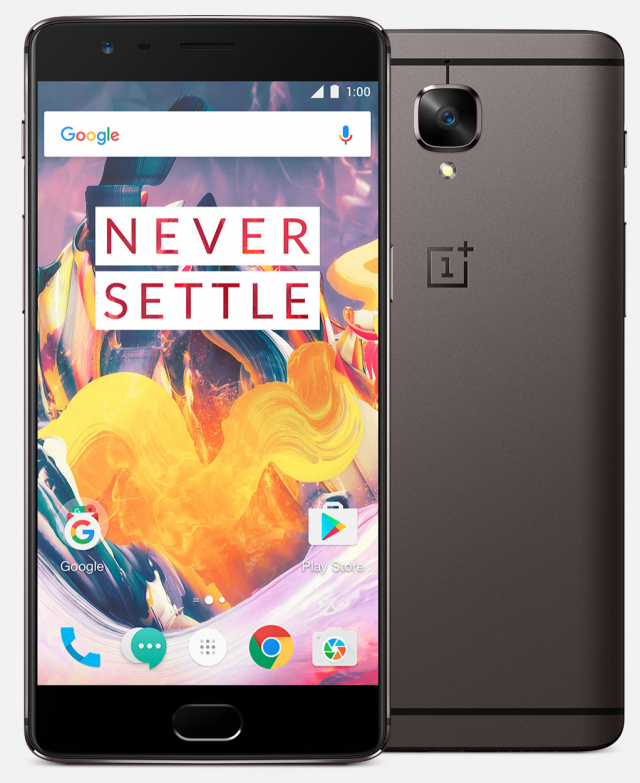 OnePlus 3T Unveiled with Snapdragon 821 Chipset, 16MP Selfie Shooter, 3400mAh Battery