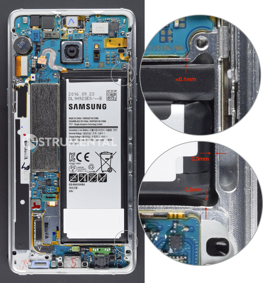 Note 7 battery testing