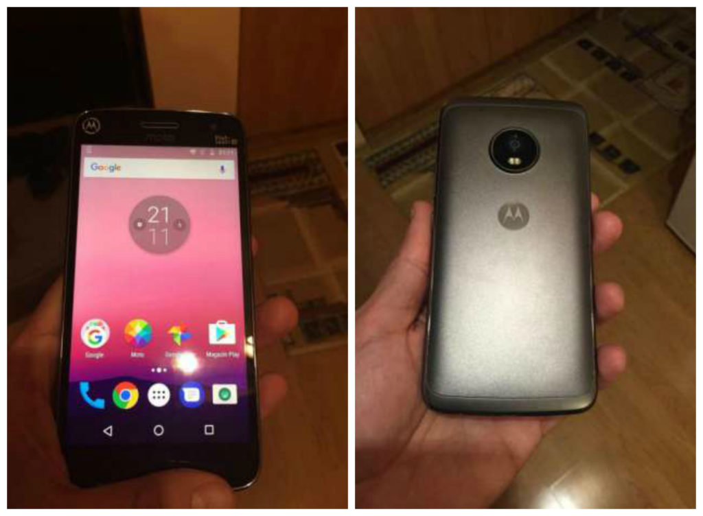 Moto G5 Plus leak
