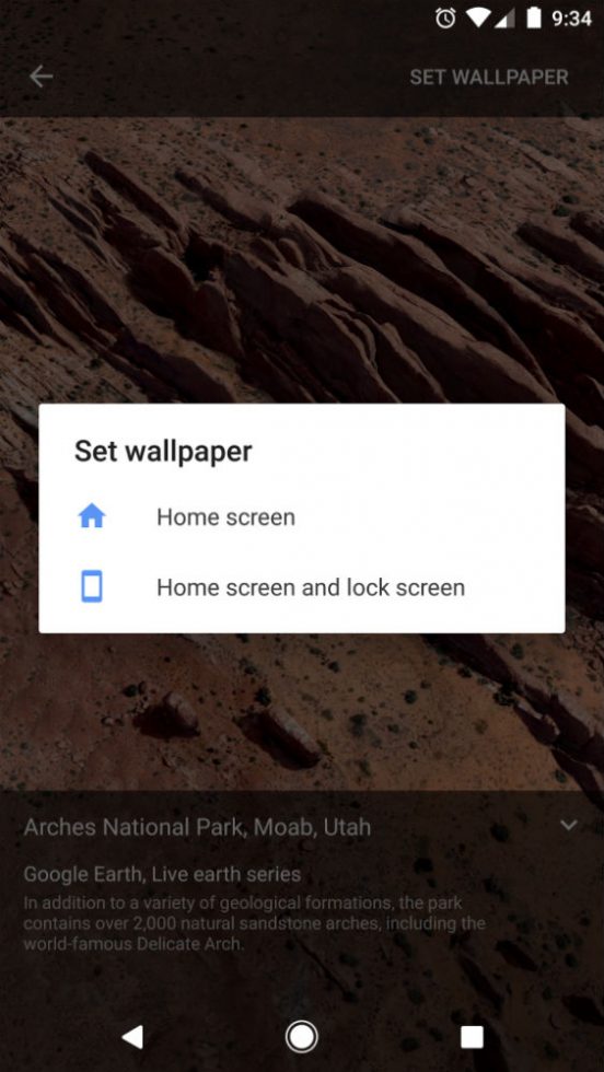 Android  Lets You Set a Live Wallpaper As Your Lock Screen Wallpaper