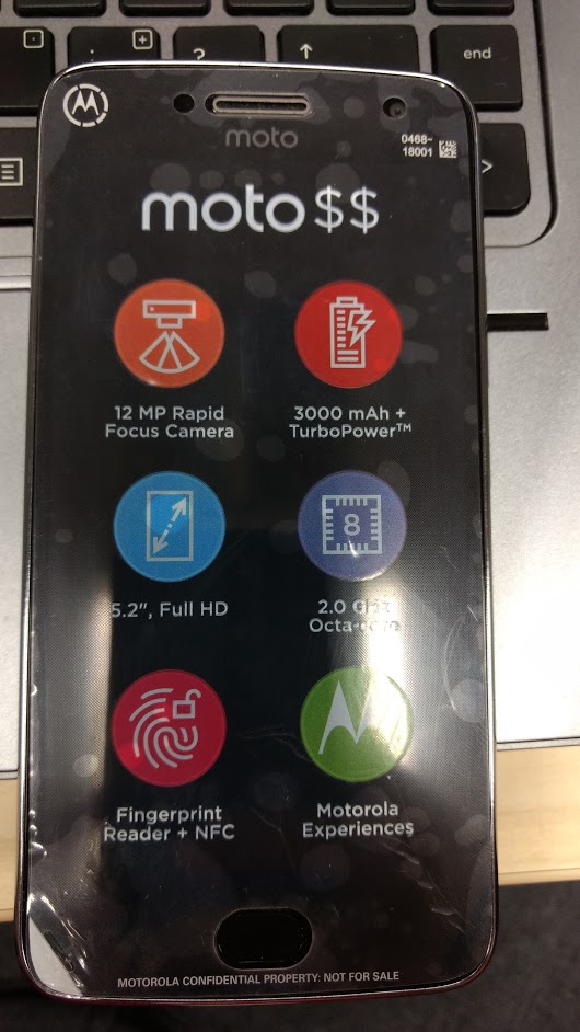Moto G5 Plus leak