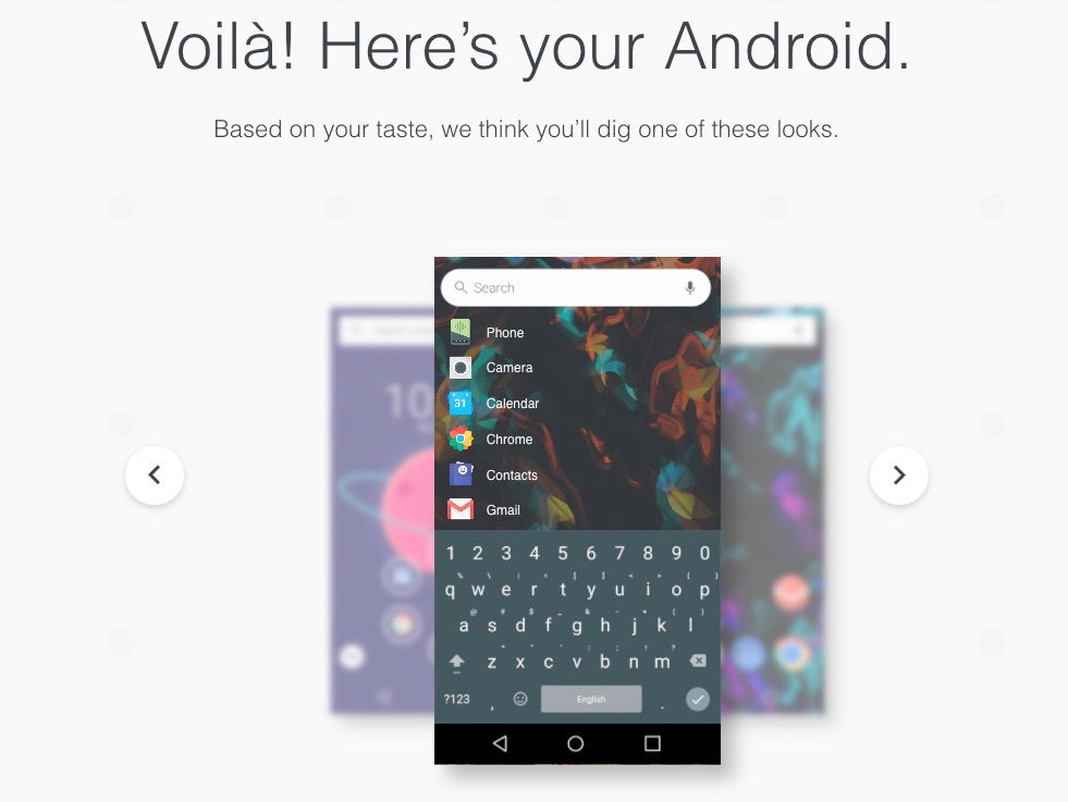 Android home screen