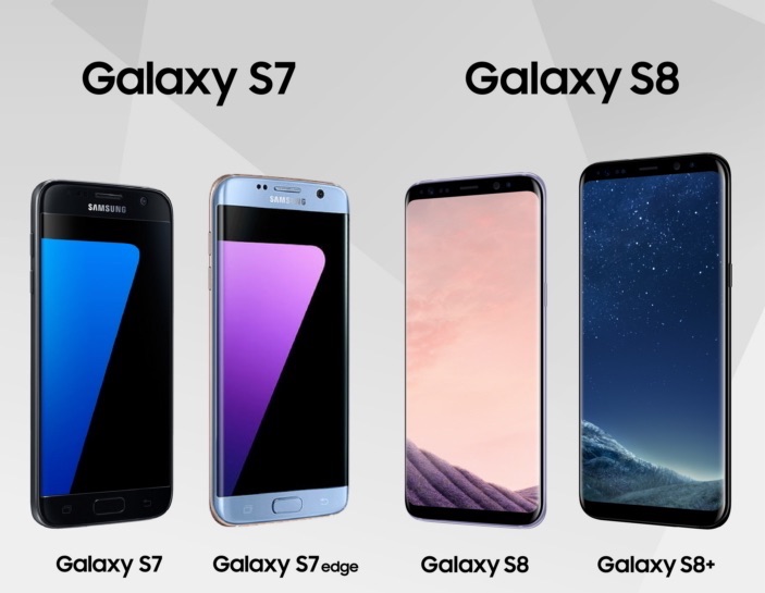 Samsung Galaxy S8 vs S7