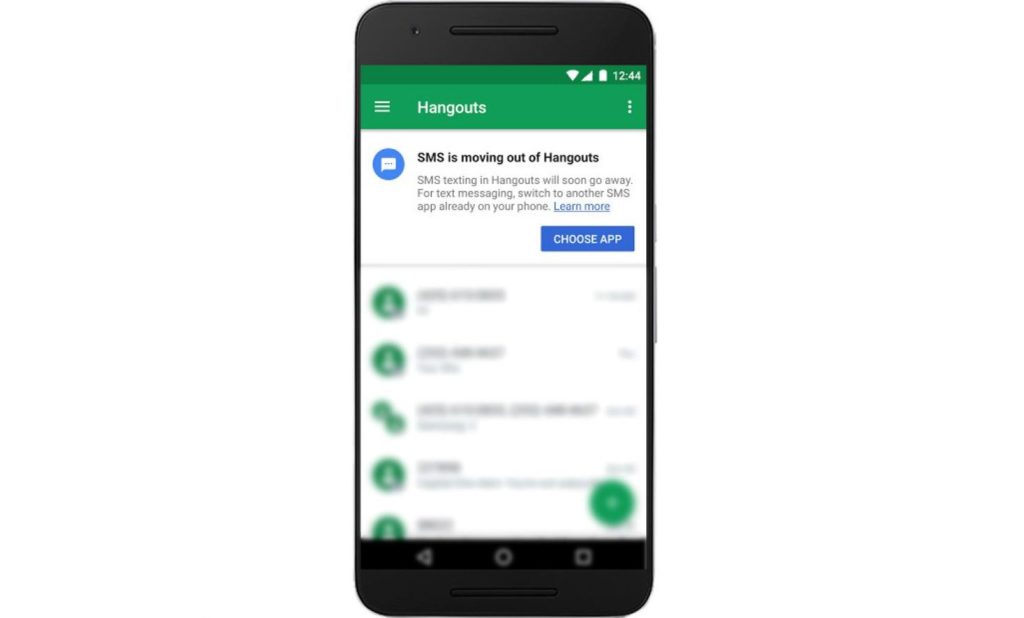 HAngouts SMS integration