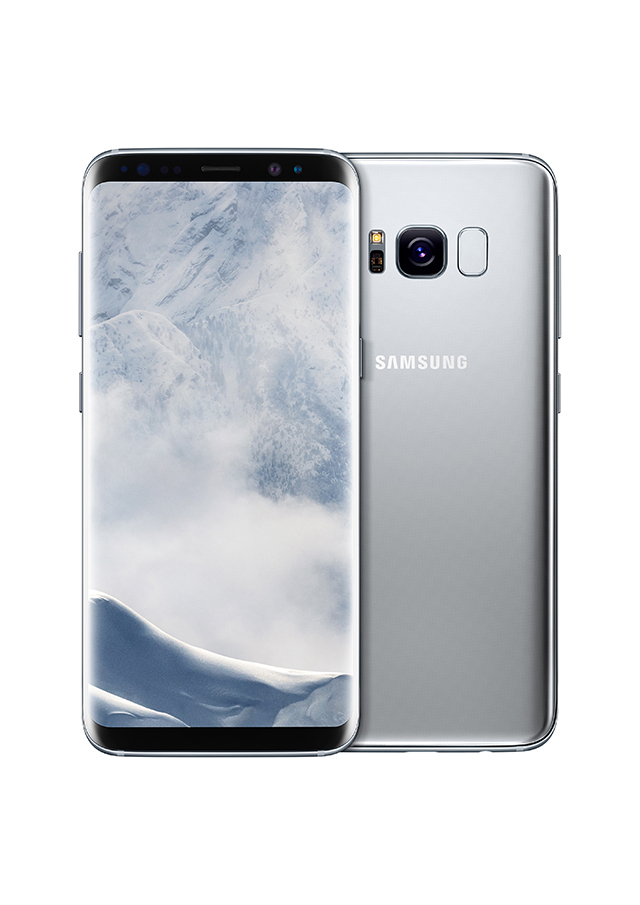 Samsung Galxay S8 silver hero