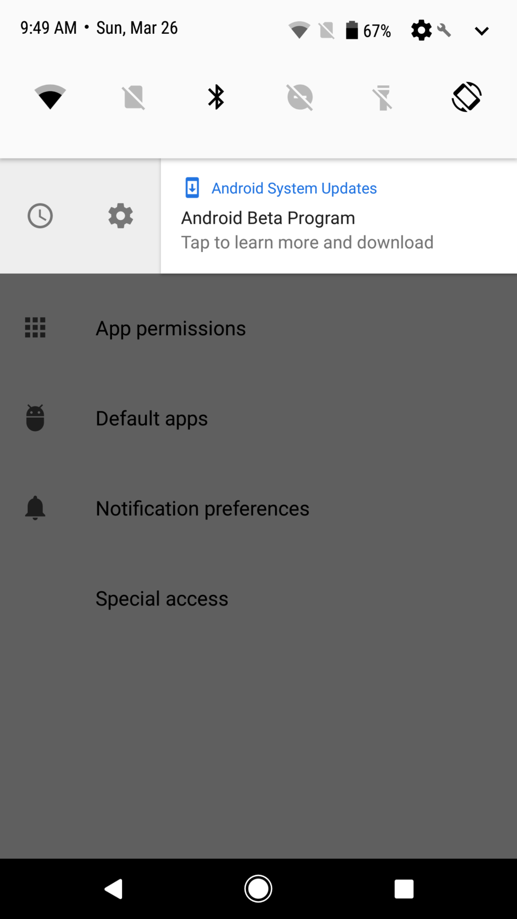 Android O Snooze Notif