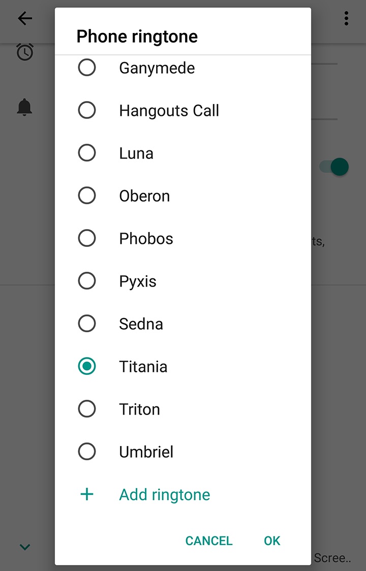 Android Ringtone easier