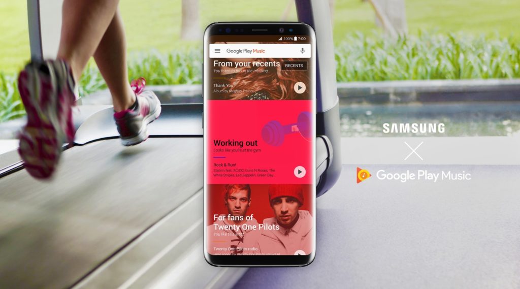 Samsung and Google Play Music