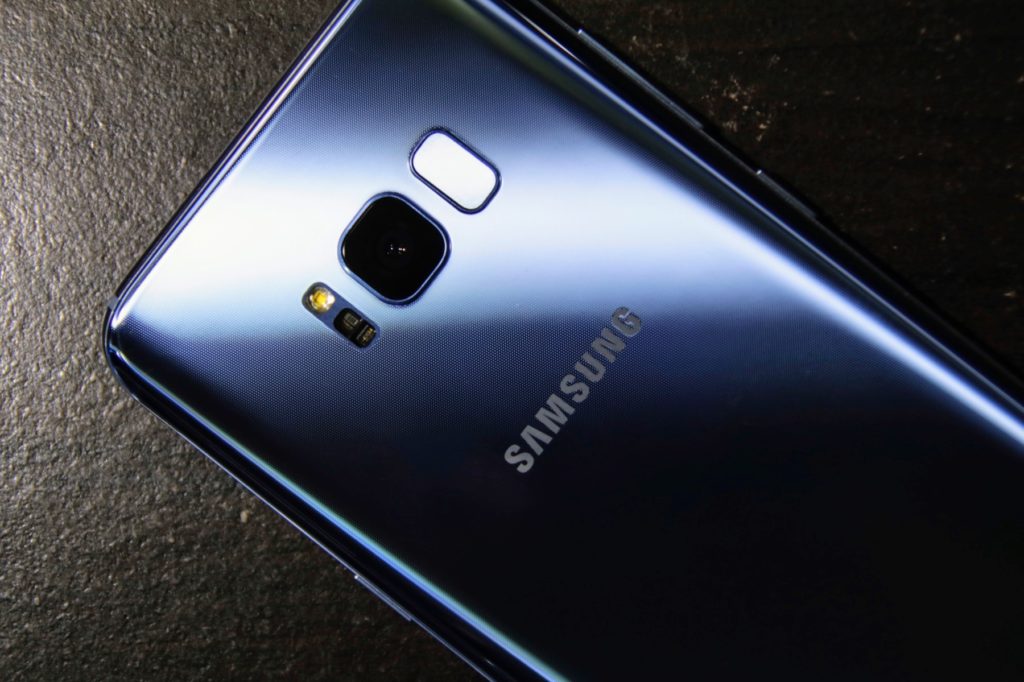 Samsung Galaxy S8 Camera Closeup