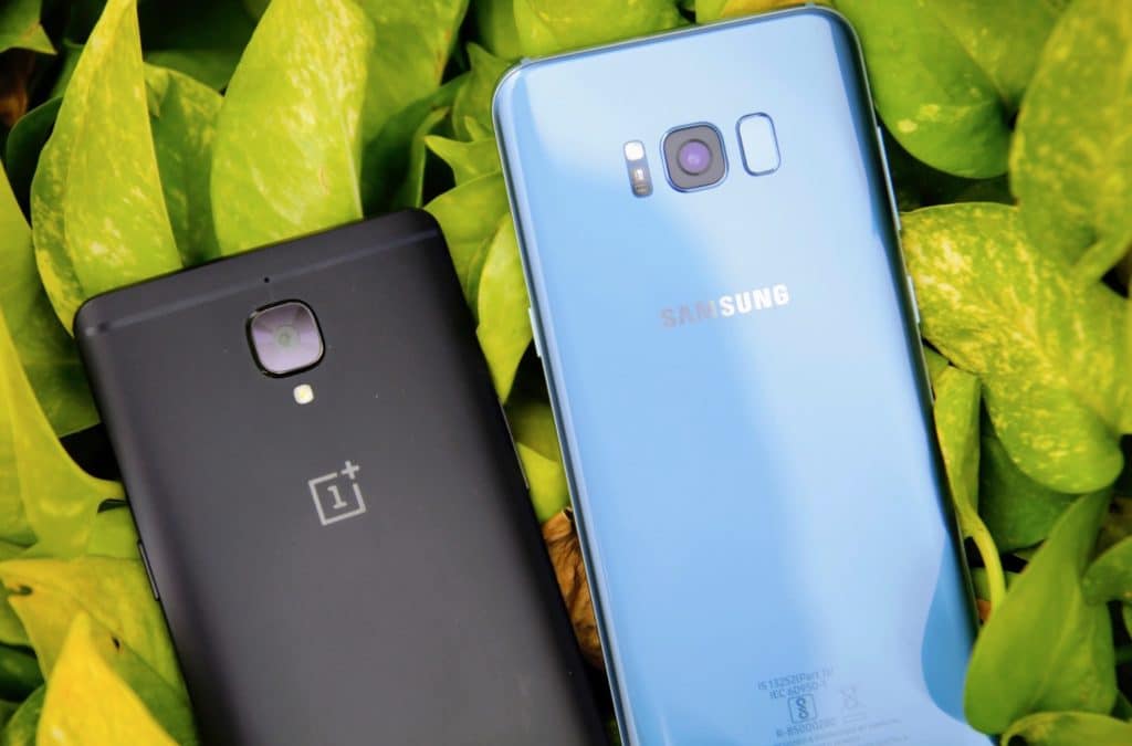 Galaxy S8 vs OnePlus 3T