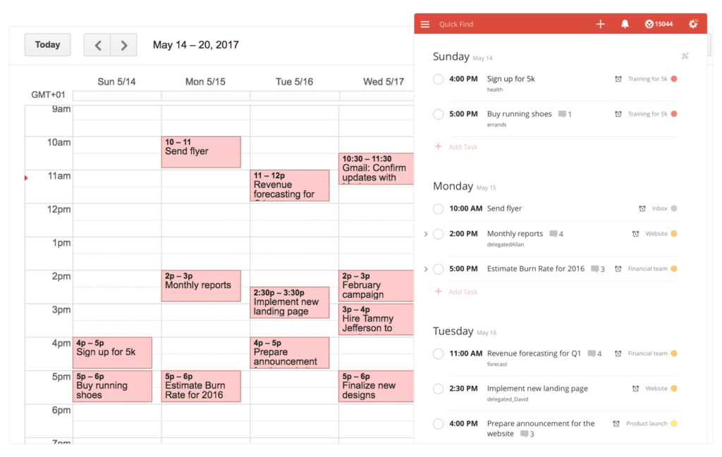 Todoist Google Calendar Reminder
