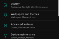 Dark Mint Galaxy S8 theme 2