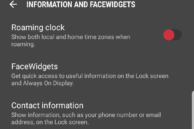 Galaxy S8 Face Widgets