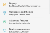 NaturalezaUI Galaxy S8 theme