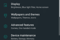 S8 Material Dark theme 3