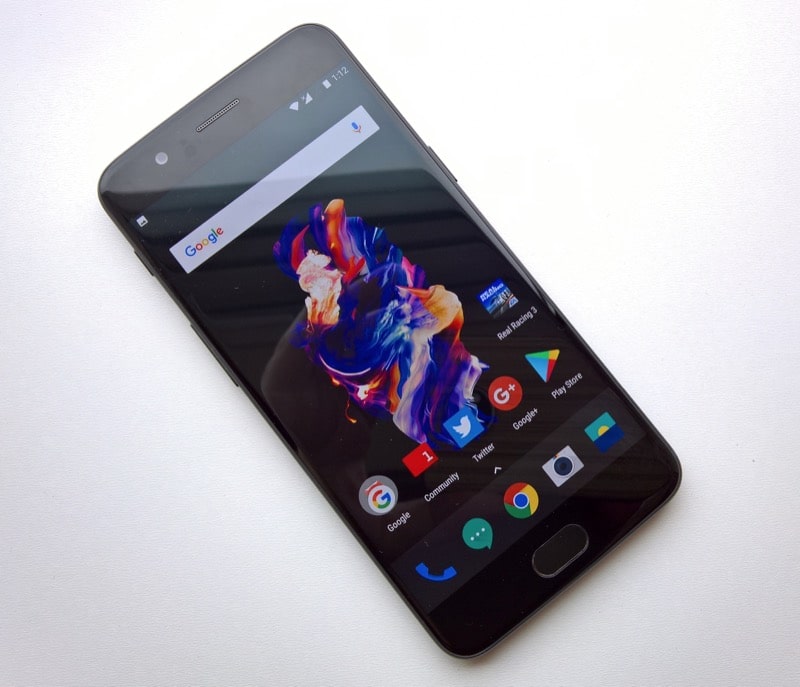 OnePlus 5 front view
