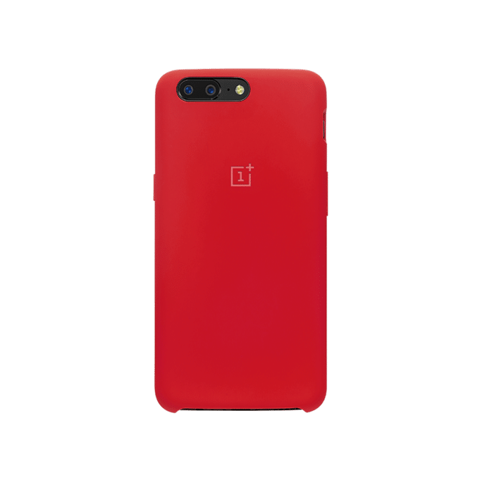 OnePlus 5 Red Silicone Case