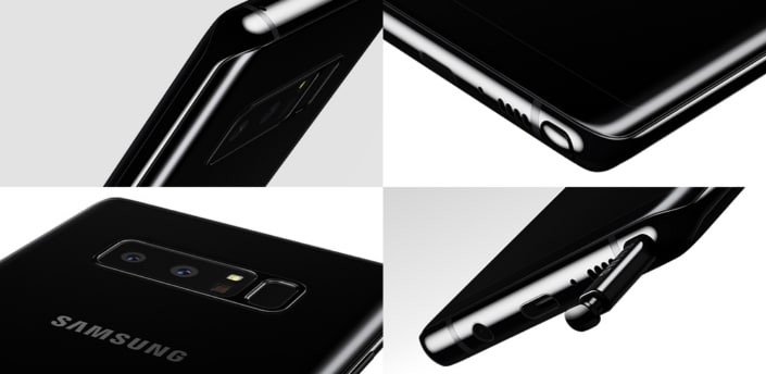 Galaxy Note 8 design