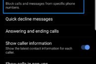 S8 Note8 Block Calls