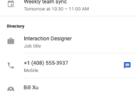 Google Contacts update 2