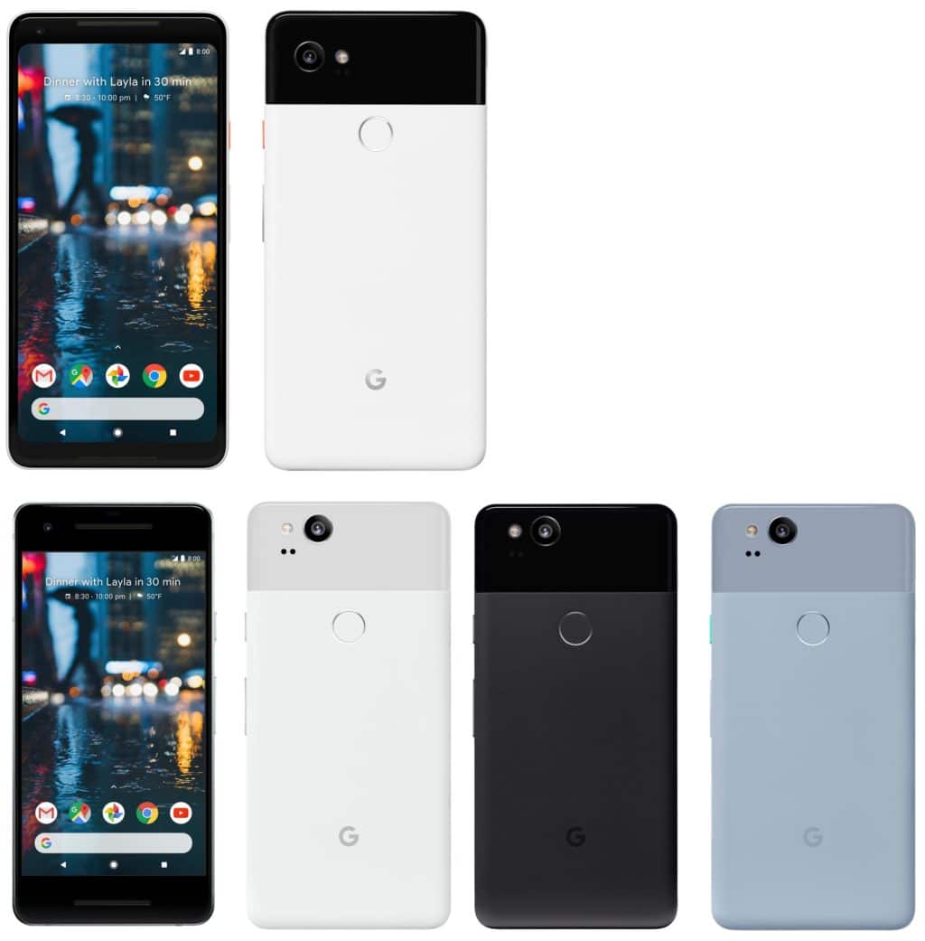 Pixel 2 and Pixel 2 XL