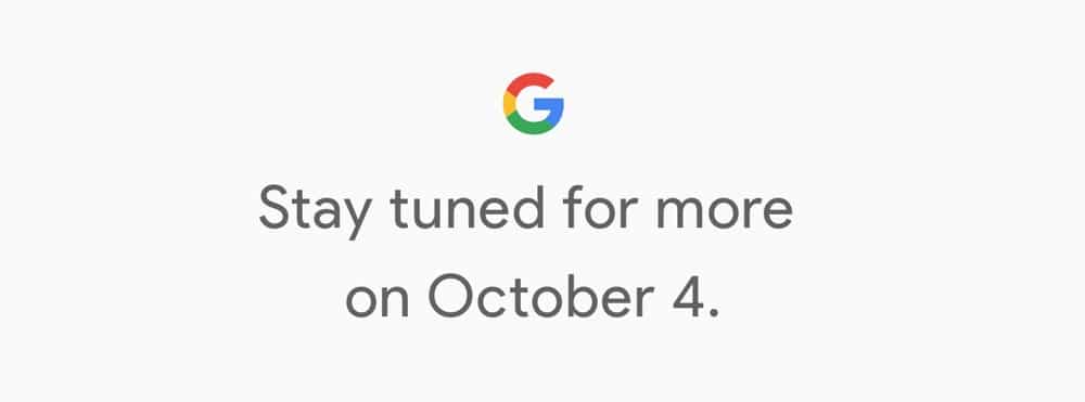 Google Pixel 2 Event