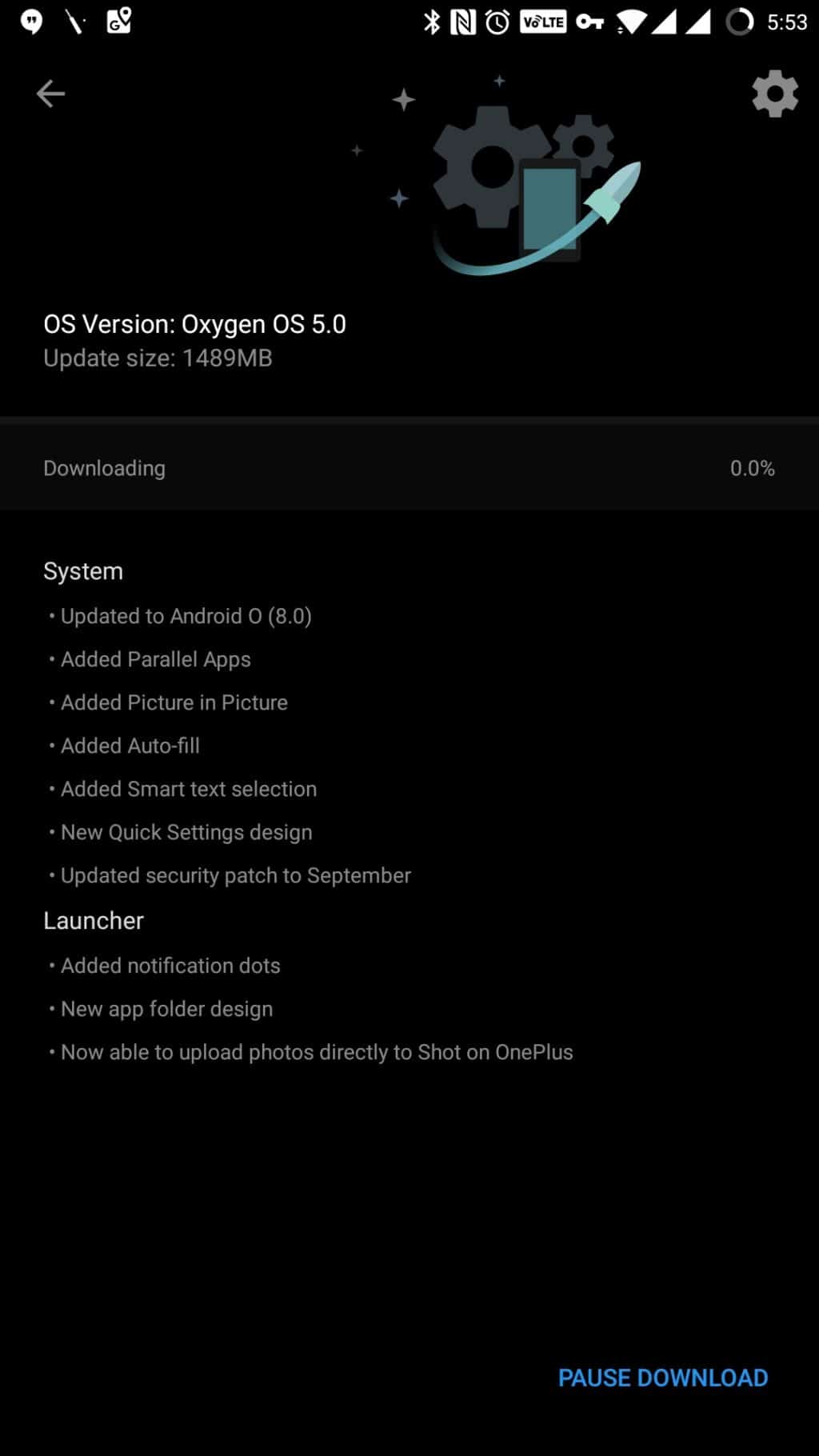 OxygenOS 5 Oreo