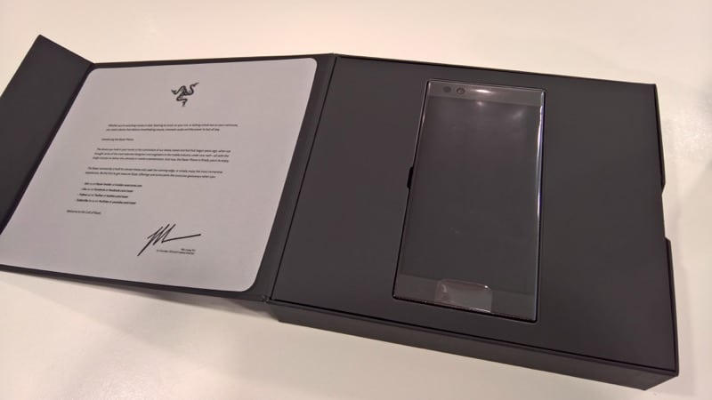 Unboxing the Razer Phone